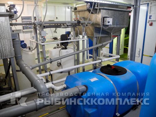 Система очистки сточных вод мясного предприятия 2 м³/час, Промстоки