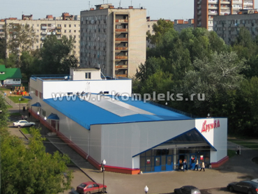 Супермаркет из металлоконструкций