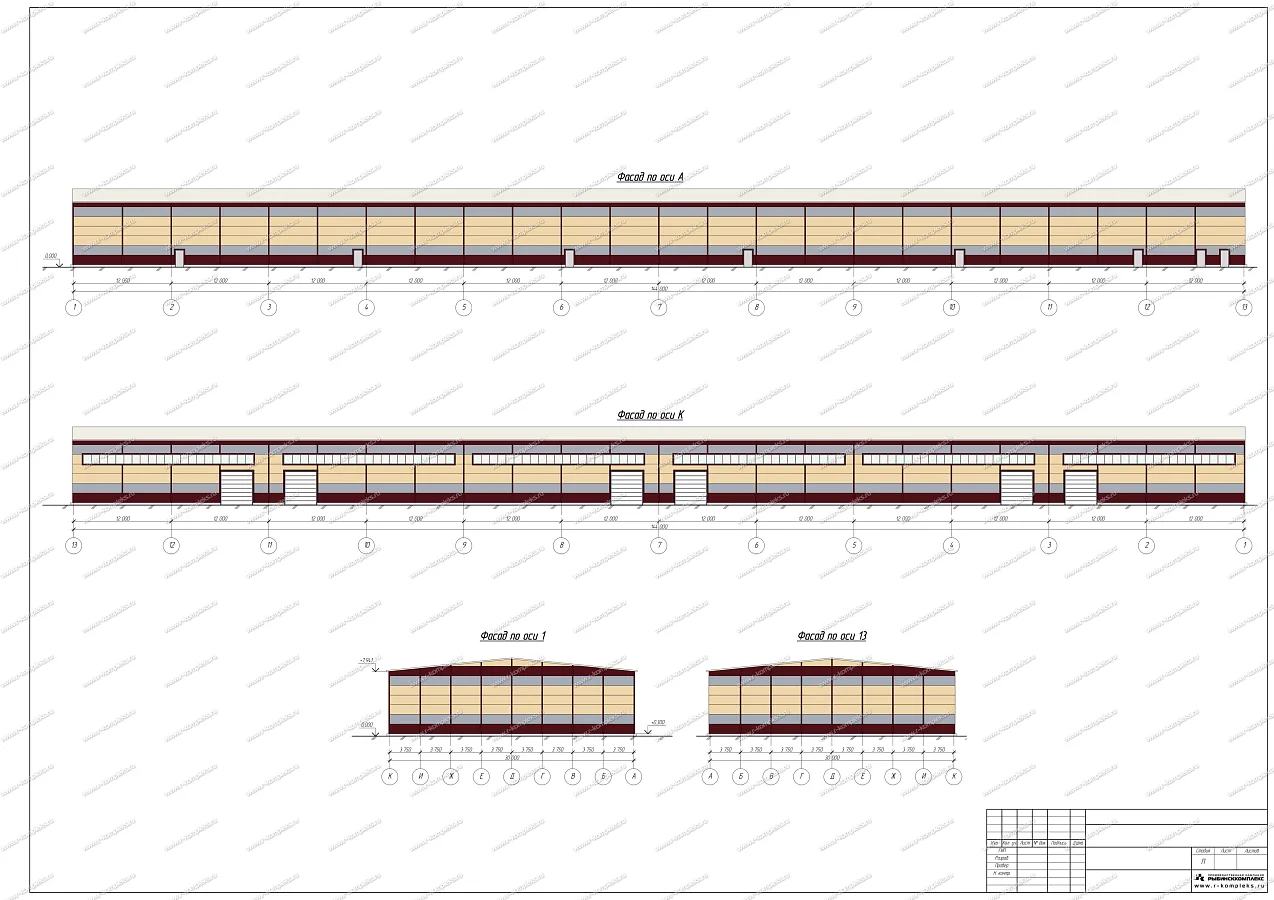 Складской логистический комплекс, 69175 м²: Складской ангар