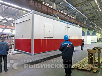 Блок-контейнеры на базе цельносварного каркаса