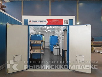 Системы водоподготовки в блок-контейнере