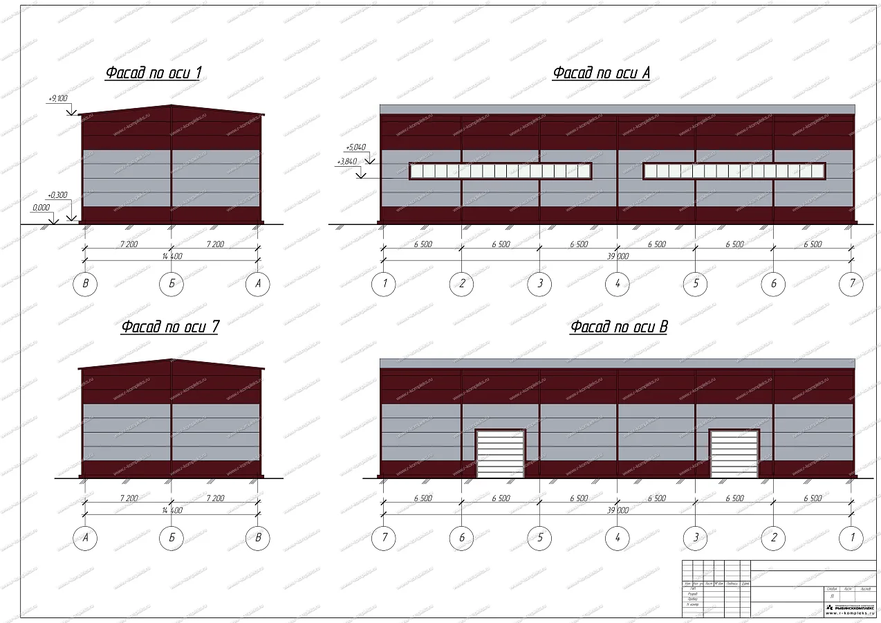 Складской логистический комплекс, 69175 м²: Вспомогательный склад
