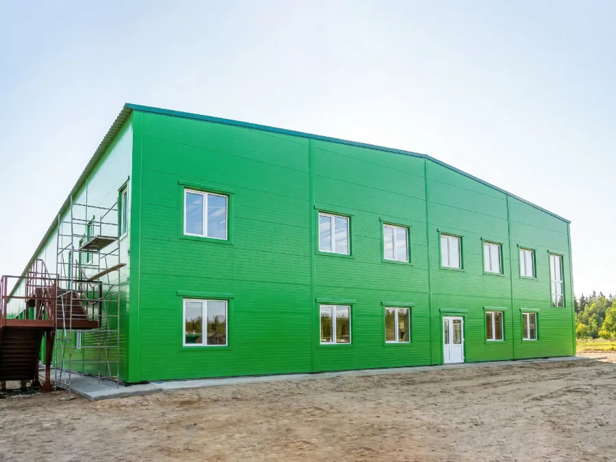 Гараж с двухэтажным АБК, 1776 м² площадью 1776 м2