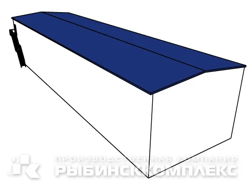 Гараж с АБК, 965 м² площадью 965 м2