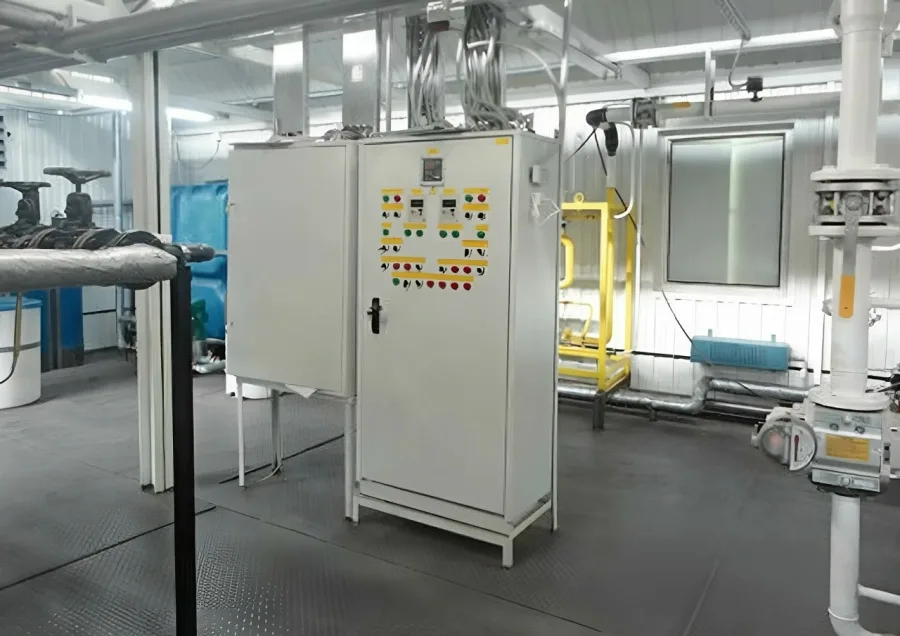 Модульная газовая котельная 1,0 тонн п/ч, тип котла - Паровой