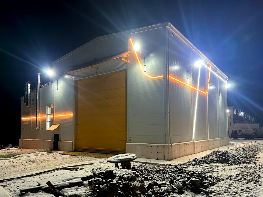 Мойка для карьерной техники, 745 м² площадью 745 м2