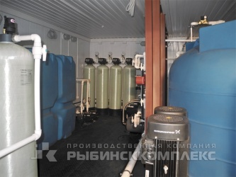 Станция водоподготовки в БКИ производительностью 1 м3/час
