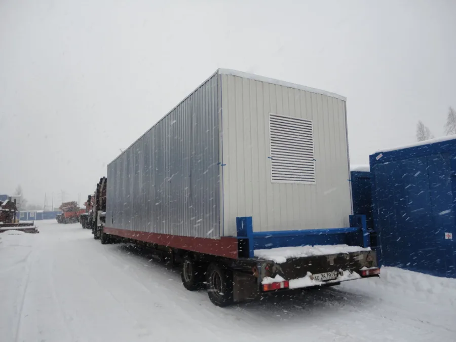 Модульная газовая котельная 10 тонн п/ч, тип котла - Паровой