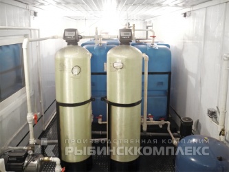 Фильтры в системе водоподготовки производительностью 25 м³/сутки