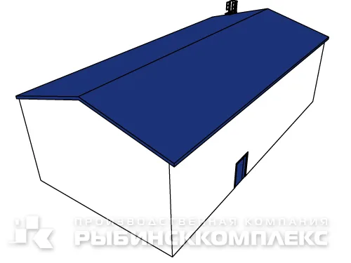 Здание АБК, 576 м² площадью 576 м2