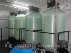 Модульная система подготовки воды из скважины 30 м³/час