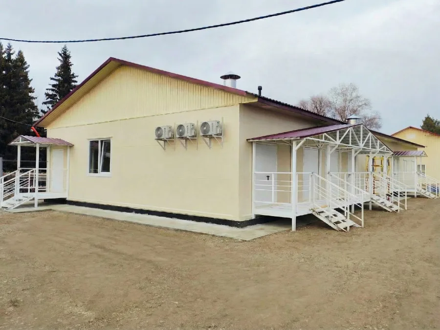 Модульное здание "Санпропускник" площадью 354 м2