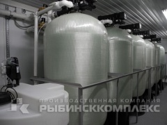 Модульная установка обезжелезивания воды 30 м³/час