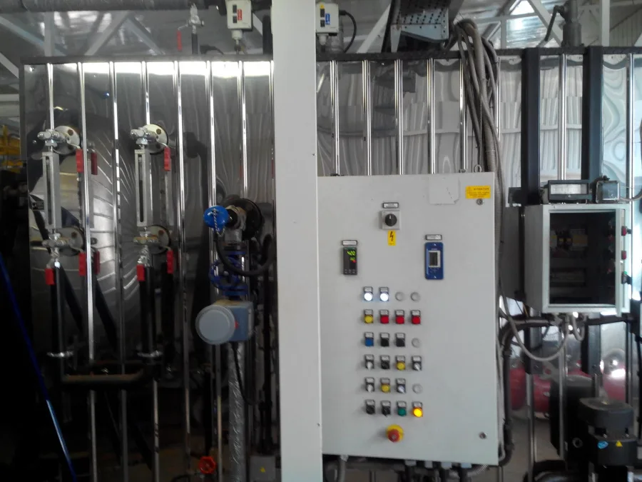 Модульная газовая котельная 10 тонн п/ч, тип котла - Паровой