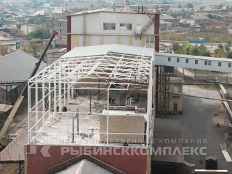 Челябинская область г. Магнитогорск, монтаж ограждающих конструкций