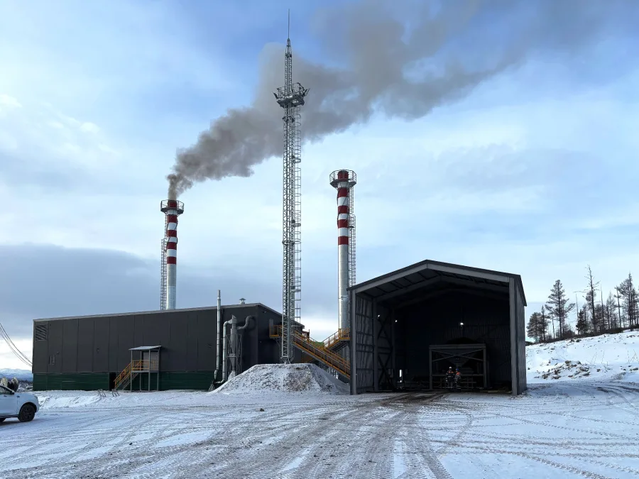 Модульная твердотопливная котельная 15 (до 18) МВт, тип котла - Водогрейный