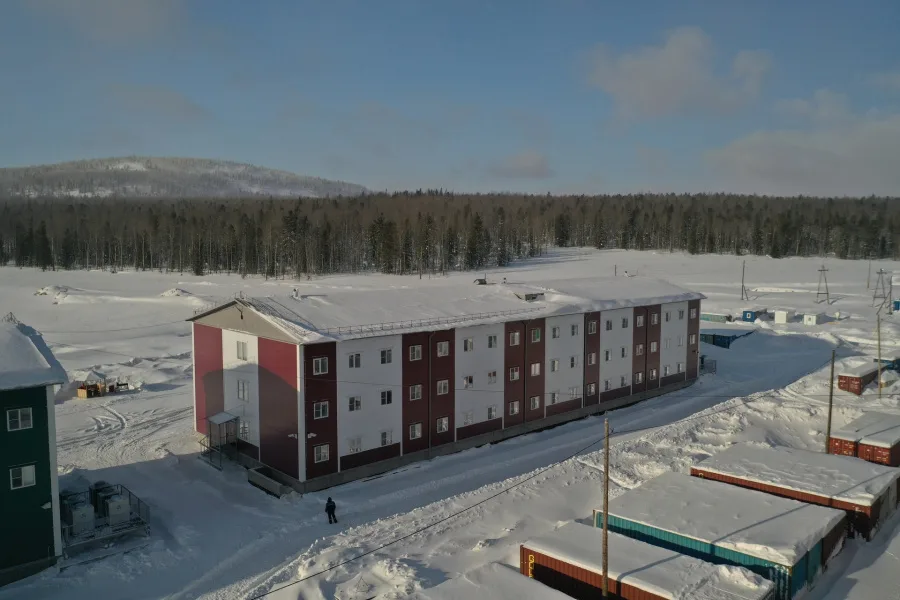 Быстровозводимое общежитие на 246 человек площадью 3104.31 м2