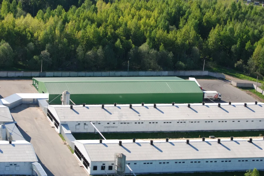 Комплекс зданий птицефабрики, 9371 м² площадью 9371 м2